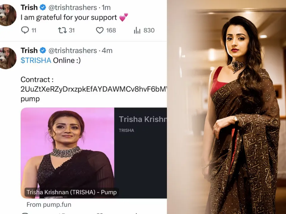 Trisha X account hacked