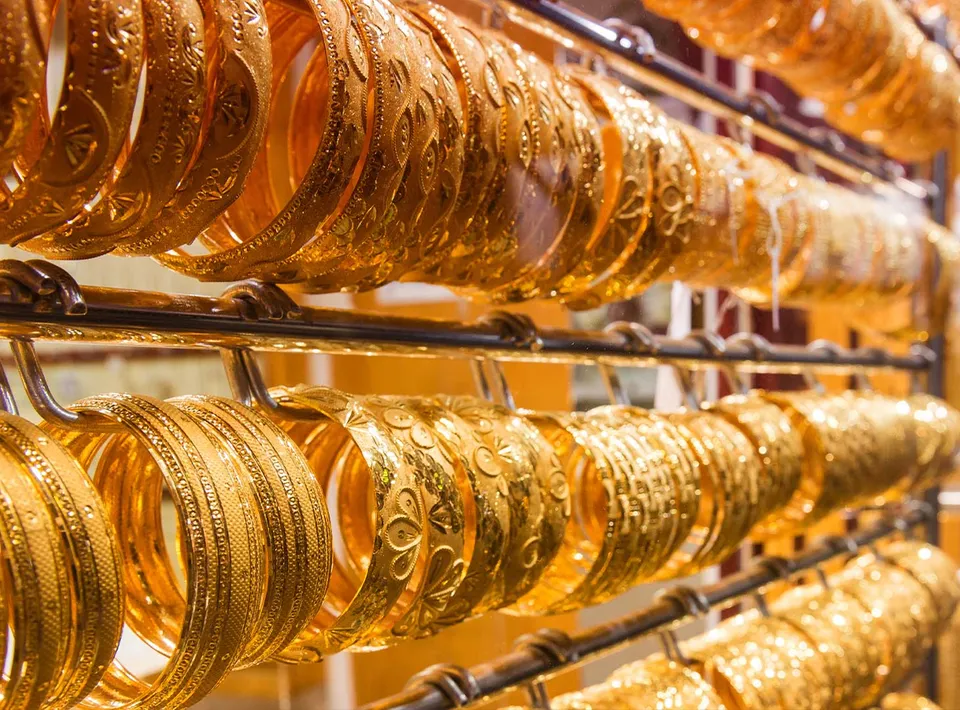 gold ornaments