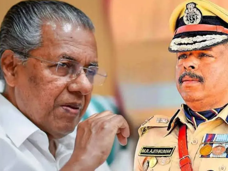 adgp ajith kumar and pinarayi vijayan