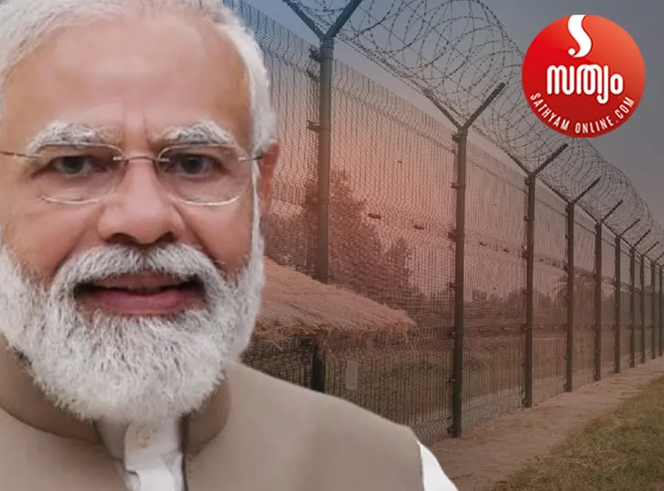 narandra modi border fencing