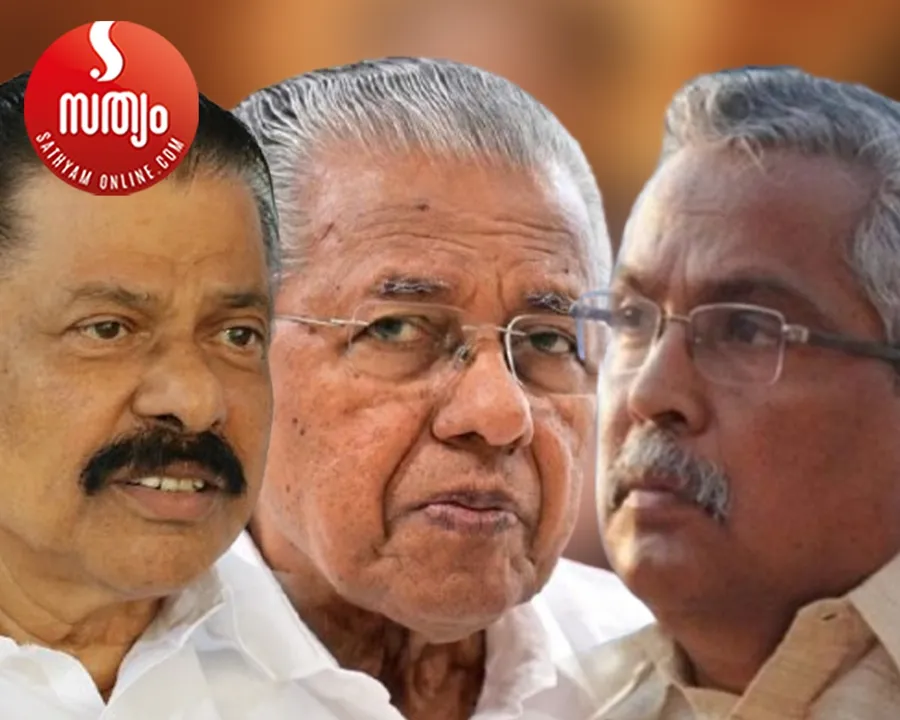 mv govindan pinarai vijayan binoy viswam