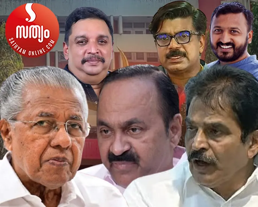pinarai vijayan vd satheesan kc venugopal rahul mankoottathil mathew kuzhalnadan shibu baby john