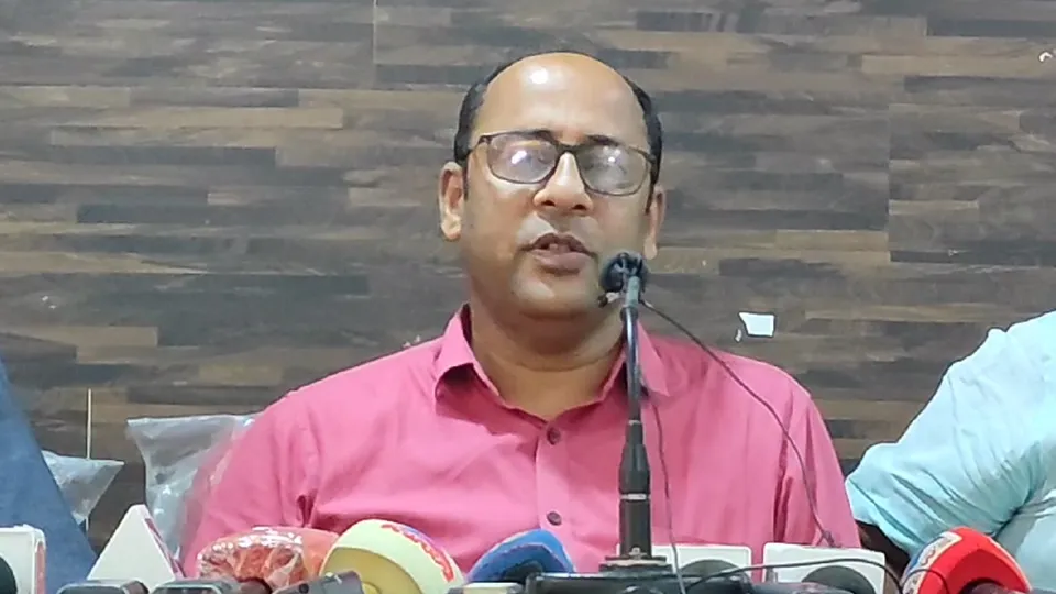 k sreekanth press meet kannur