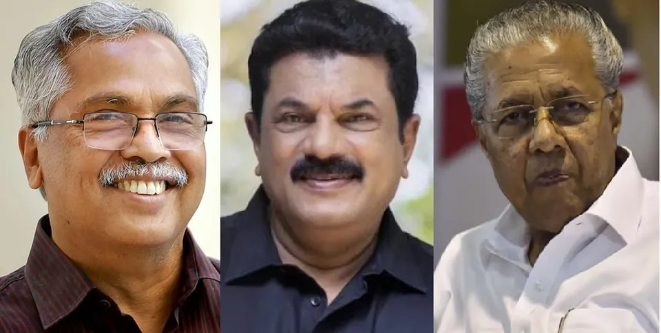 binoy viswam mukesh pinarayi vijayan