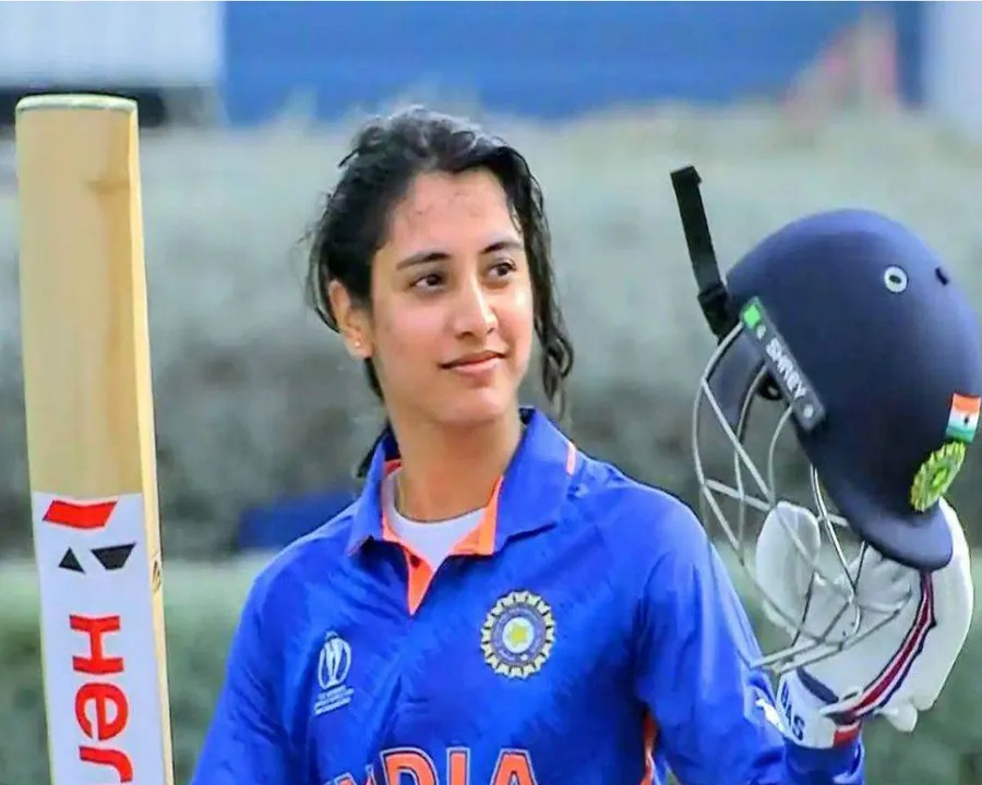 smruthi mandana hundred