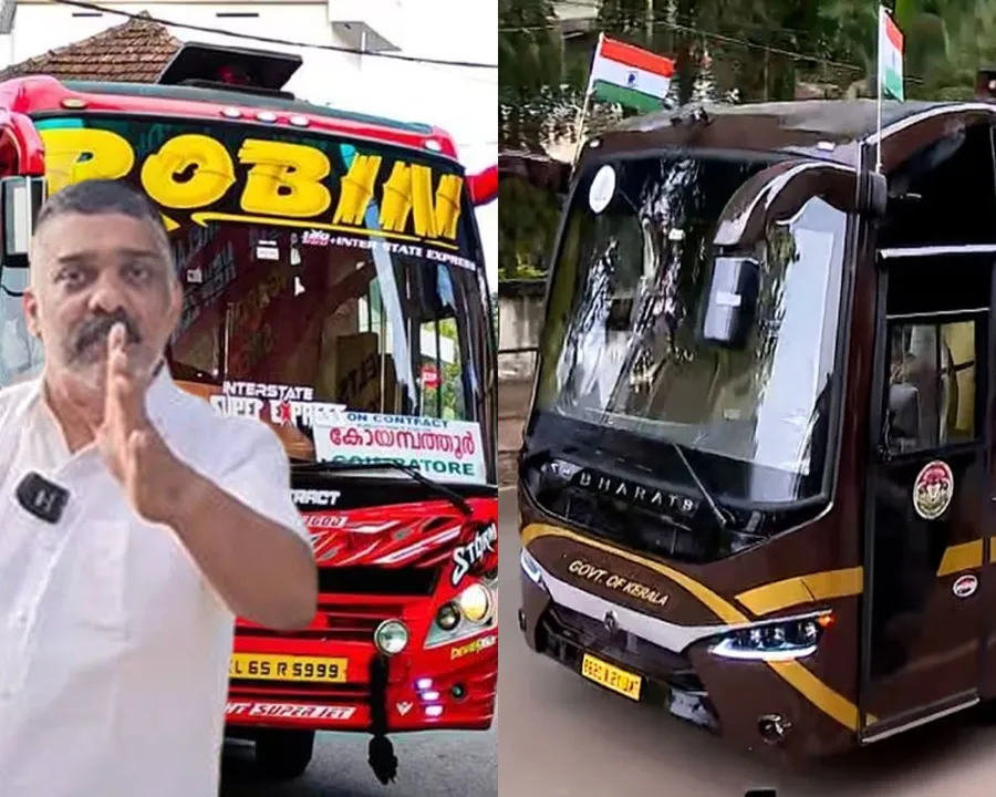 robin bus navakerala bus