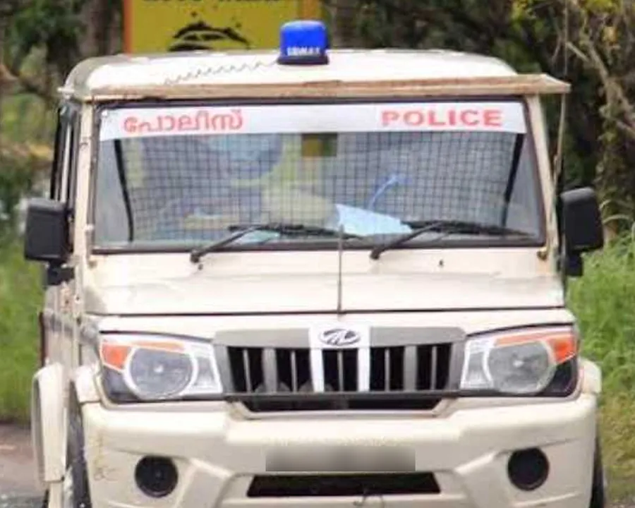 police jeep patrolling