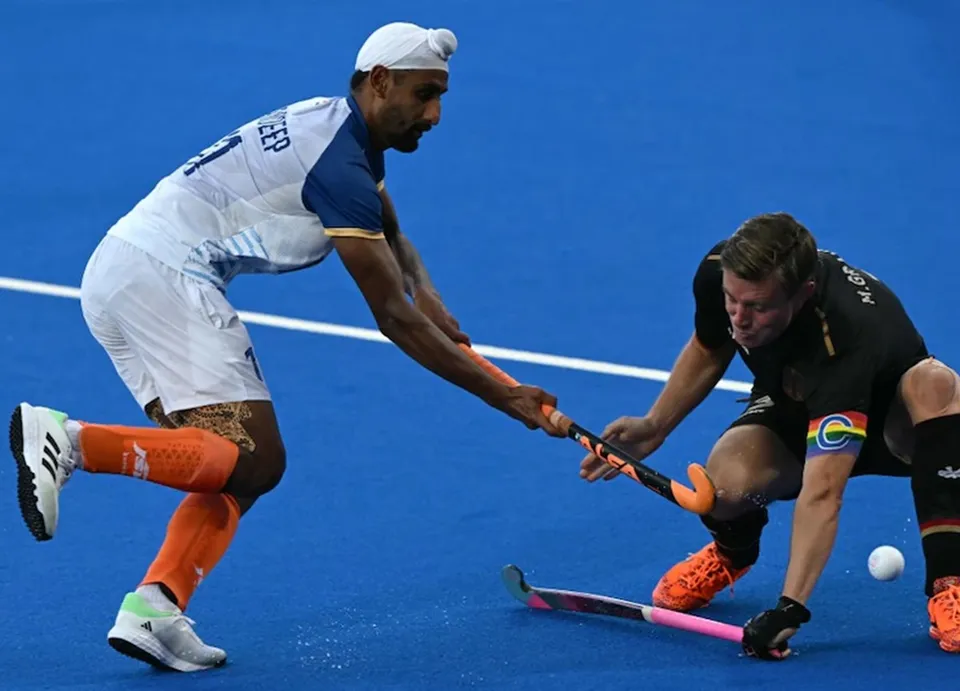 paris olympics ind vs ger hockey