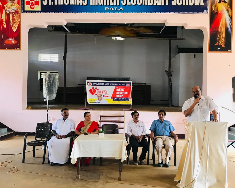 blood donation camp pala