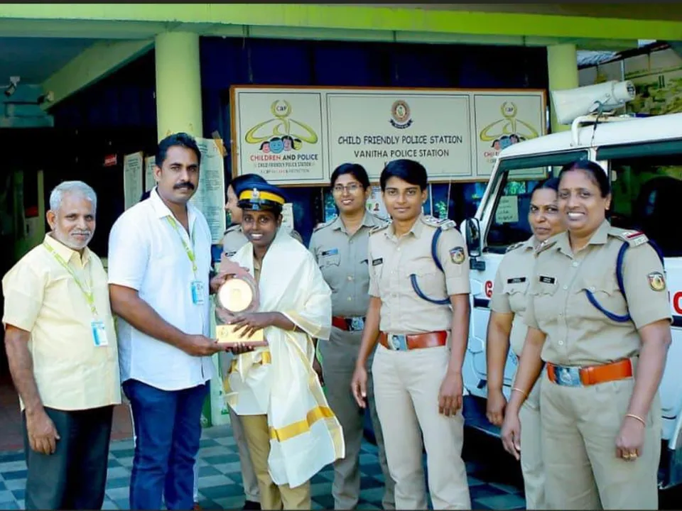 child protected team ekm honoured police mother