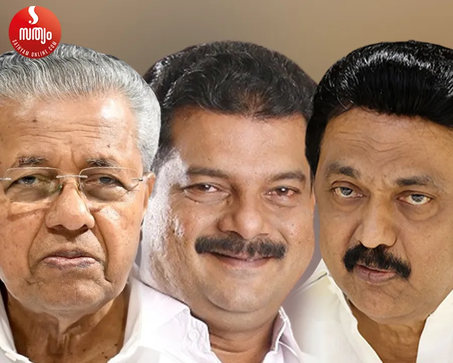 pinarai vijayan pv anvar mk stalin