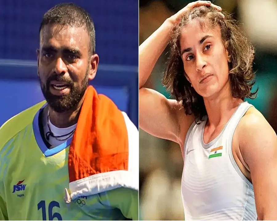 pr sreejesh vinesh phogat