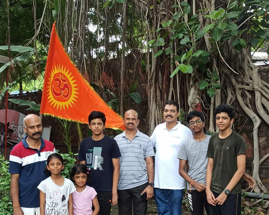 radhamadhavam flag day