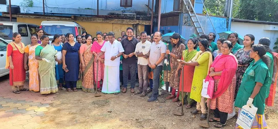 uzhavoor panchayath cleening