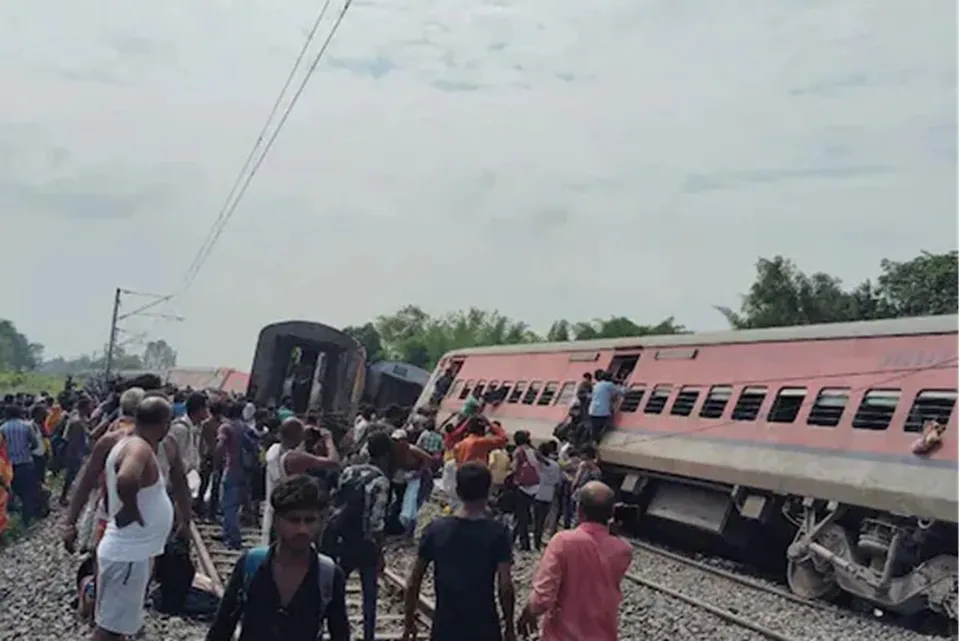 Chandigarh Dibrugarh Express Derail