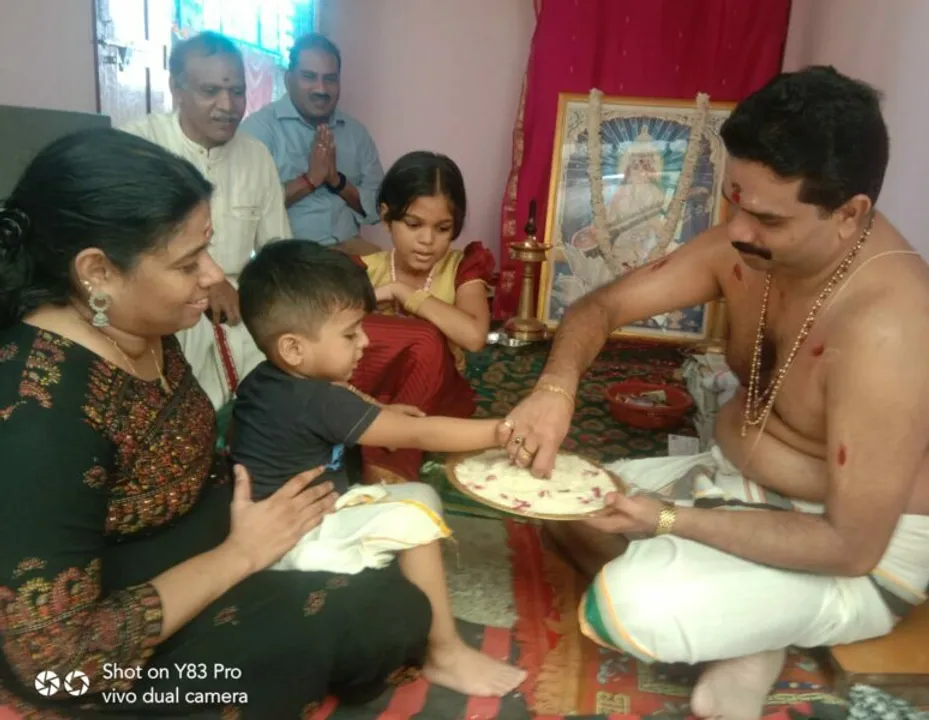 നജഫ്ഗഡ് ശ്രീചോറ്റാനിക്കര ഭഗവതി ക്ഷേത്രത്തിൽ വിദ്യാരംഭം കുറിച്ചു