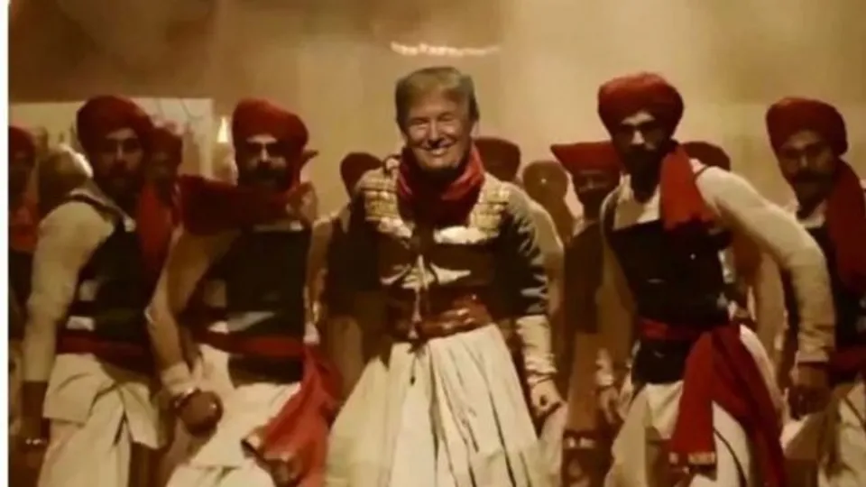 ഹിന്ദി പാട്ടിനൊപ്പം ചുവടുവെച്ച് ‘ഡോണാള്‍ഡ് ട്രംപ്’; ‘പെഷ്‌വ വാരിയര്‍ ട്രംപ്’ വീഡിയോ വൈറല്‍