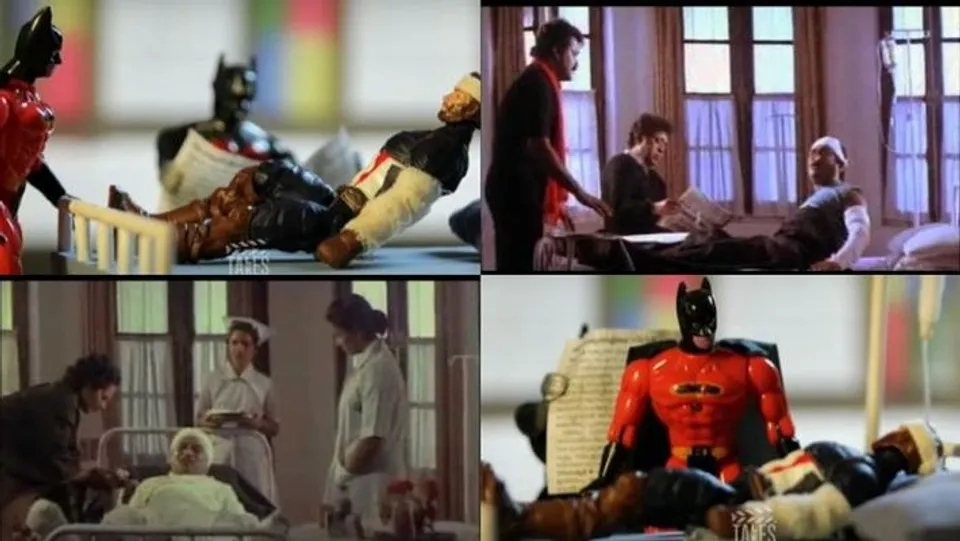 അവഞ്ചേഴ്സ് സൂപ്പര്‍ ഹീറോകളിലൂടെ കിലുക്കത്തിലെ ആശുപത്രി രംഗം ; വീഡിയോ വൈറൽ 