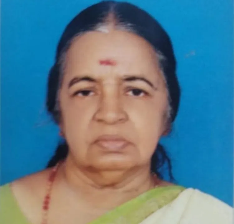 തൊടുപുഴ മണക്കാട്‌ എടപ്പാട്ട് എസ്‌. പങ്കജാക്ഷിയമ്മ നിര്യാതയായി
