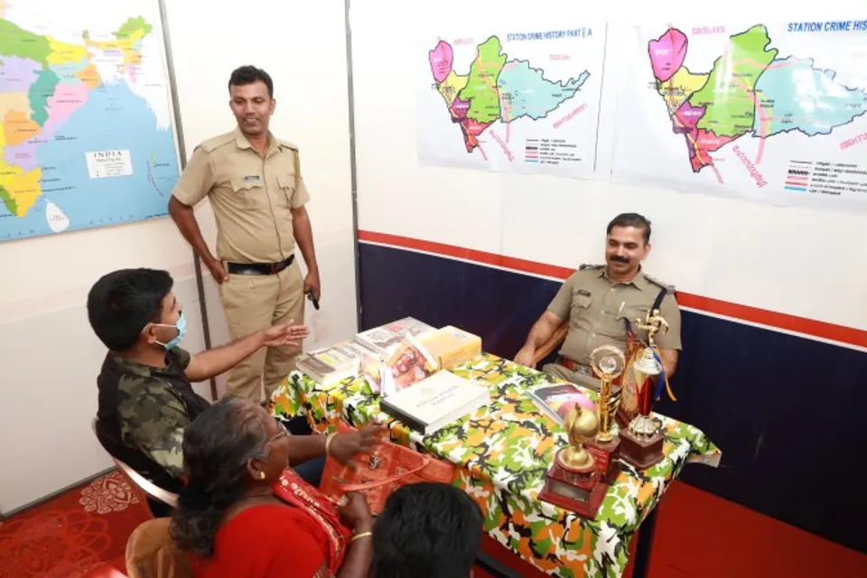 ബേക്കൽ ബീച്ച് ഫെസ്റ്റ്; മാതൃക പോലീസ് സ്റ്റേഷൻ ആരംഭിച്ചു