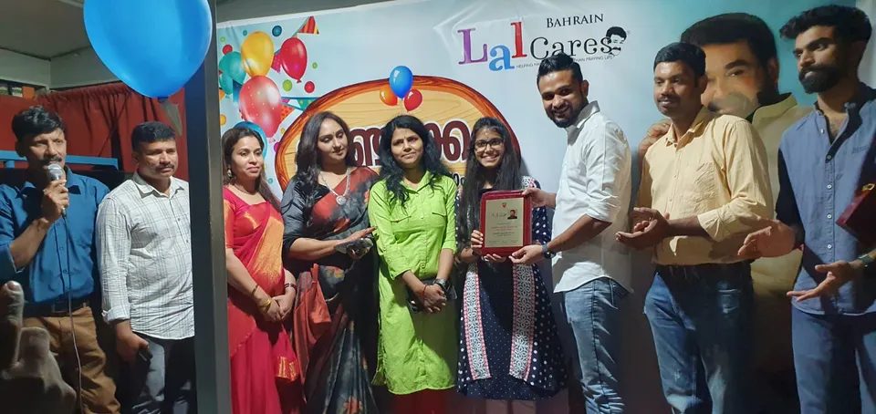 ലാല്‍കെയേഴ്സ് ഐലന്‍റ് ടോപ്പര്‍ കൃഷ്ണരാജീവിനെ ആദരിച്ചു