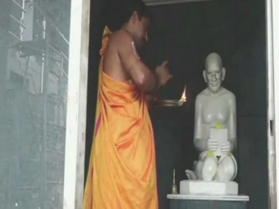 മൈസൂരിലെ മഹാത്മാഗാന്ധി ക്ഷേത്രം.. ദിവസവും സന്ദര്‍ശനത്തിനെത്തുന്നത് വിദേശികളടക്കം ധാരാളം ഗാന്ധിഭക്തരും അനുയായികളും