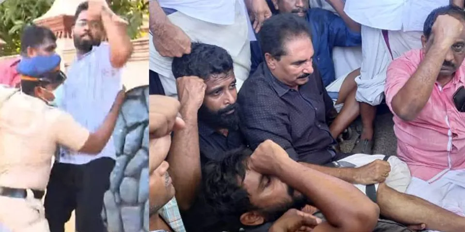 മുഖ്യമന്ത്രിക്ക് നേരെ കരിങ്കൊടി; നാല് പേർ അറസ്റ്റിൽ; സംസ്ഥാനത്ത് വിവിധയിടങ്ങളിൽ പ്രതിഷേധം