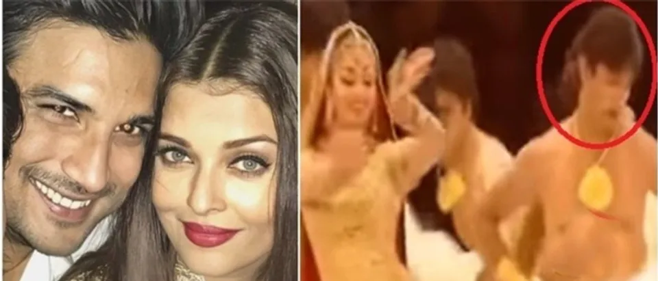 ഐശ്വര്യറായ്ക്കു പിന്നിലെ ഡാന്‍സര്‍മാര്‍ക്കിടയില്‍ ആരാലും ശ്രദ്ധിക്കപ്പെടാതെ സുശാന്ത് സിംഗ് രാജ്പുത്ത്;വീഡിയോ വൈറലാകുന്നു…