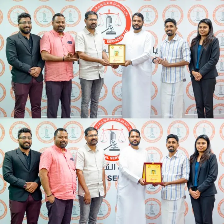 ചാലക്കുടി എം.എൽ.എ ടി.ജെ .സനീഷ് കുമാർ കെഎസ്‌യു ജില്ലാ ജനറൽ സെക്രട്ടറി മുഹമ്മദ് സറൂഖ്‌ എന്നിവർക്ക് ഷാർജയിൽ വൻ സ്വീകരണം നൽകി