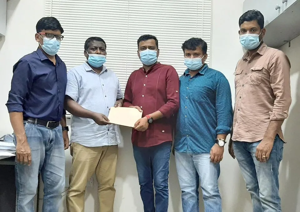 കോവിഡ് ബാധിച്ച് വിഷമത്തിലായ മുൻ ബഹ്‌റൈൻ പ്രവാസിയ്ക്കു ലാല്‍ കെയേഴ്സ് സഹായം