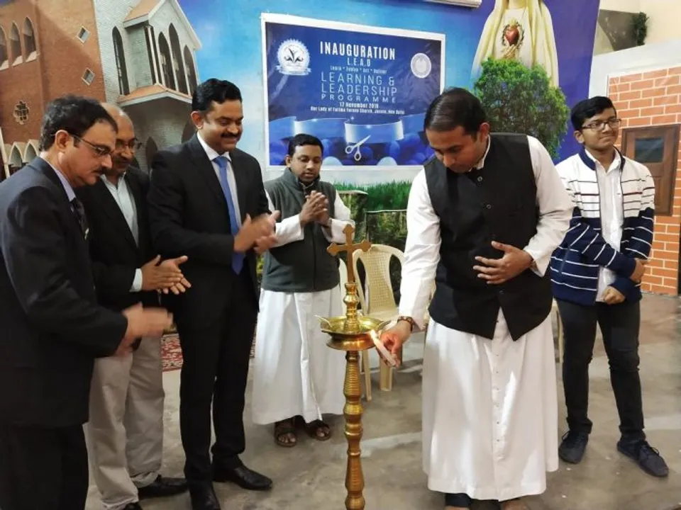 ജസോള ഫാത്തിമ മാത പള്ളിയിൽ ലേർണിംഗ് & ലീഡർഷിപ്പു പ്രോഗ്രാം ആരംഭിച്ചു