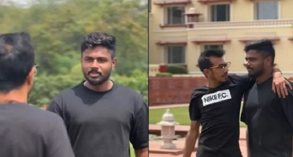 'ഞങ്ങളോട് രണ്ടാളോട് കളിക്കാന്‍ ആരുണ്ടടാ' ! കീലേരി അച്ചുവായി യുസ്‌വേന്ദ്ര ചഹാൽ; സഞ്ജു സാംസണ്‍ പങ്കുവച്ച വീഡിയോ വൈറലാകുന്നു