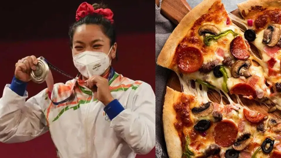 ഇഷ്ട ഭക്ഷണം പിറ്റ്സ; രാജ്യത്തിൻറെ അഭിമാനം ഒളിംപിക്സിൽ വെള്ളി മെഡൽ നേടിയ തരാം മീരാബായ് ചാനുവിന് ജീവിതകാലം മുഴുവൻ പിറ്റ്സ സൗജന്യമായി നൽകുമെന്ന് പ്രഖ്യാപിച്ച് ഡോമിനോസ് ഇന്ത്യ