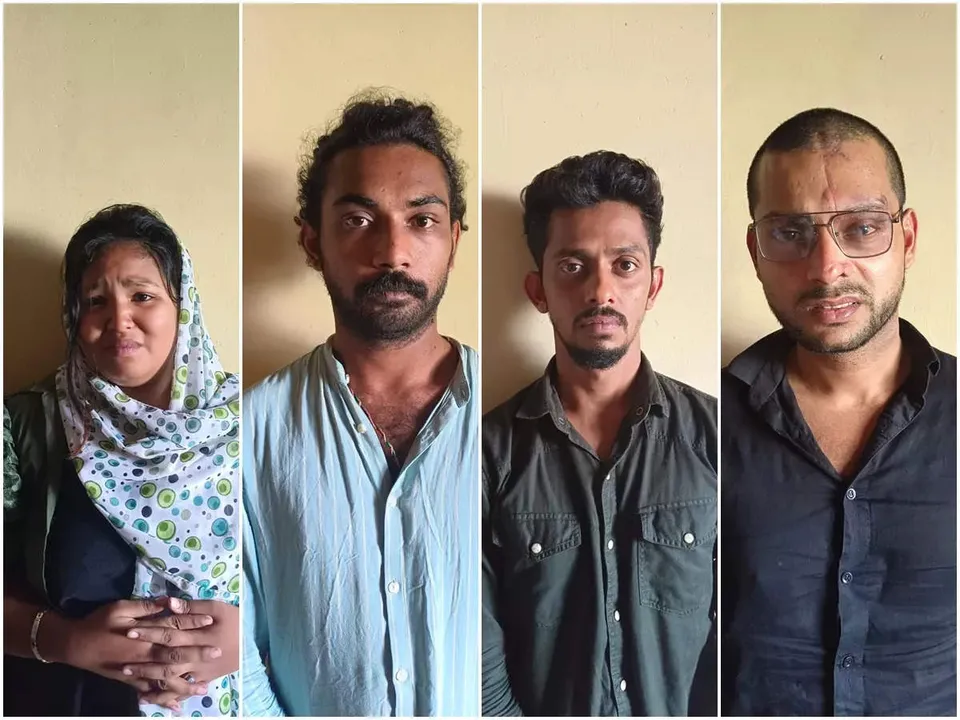 ലഹരി തൂക്കാൻ ത്രാസും കവറുകളും മറ്റ് ഉപകരണങ്ങളും; വയനാട്ടിൽ പോലീസിന്റെ വാഹന പരിശോധനയ്ക്കിടെ  എം.ഡി.എം.എയുമായി കുടുങ്ങിയത് ദമ്പതികളടക്കം നാലു പേർ