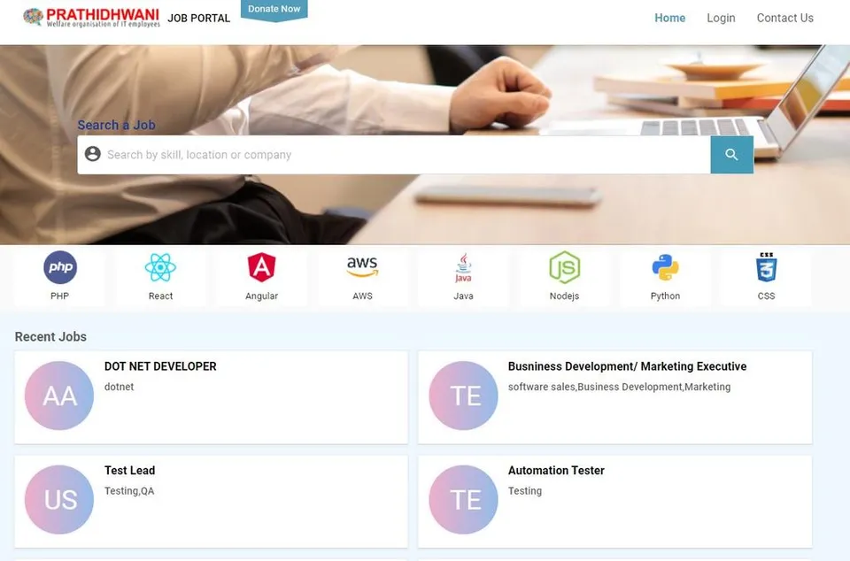 കേരളത്തില്‍ ഐടി തൊഴില്‍ തേടുന്നവര്‍ക്ക് മാത്രമായി ഒരു പോര്‍ട്ടല്‍; ഐടി ജീവനക്കാരുടെ പദ്ധതി വന്‍വിജയം