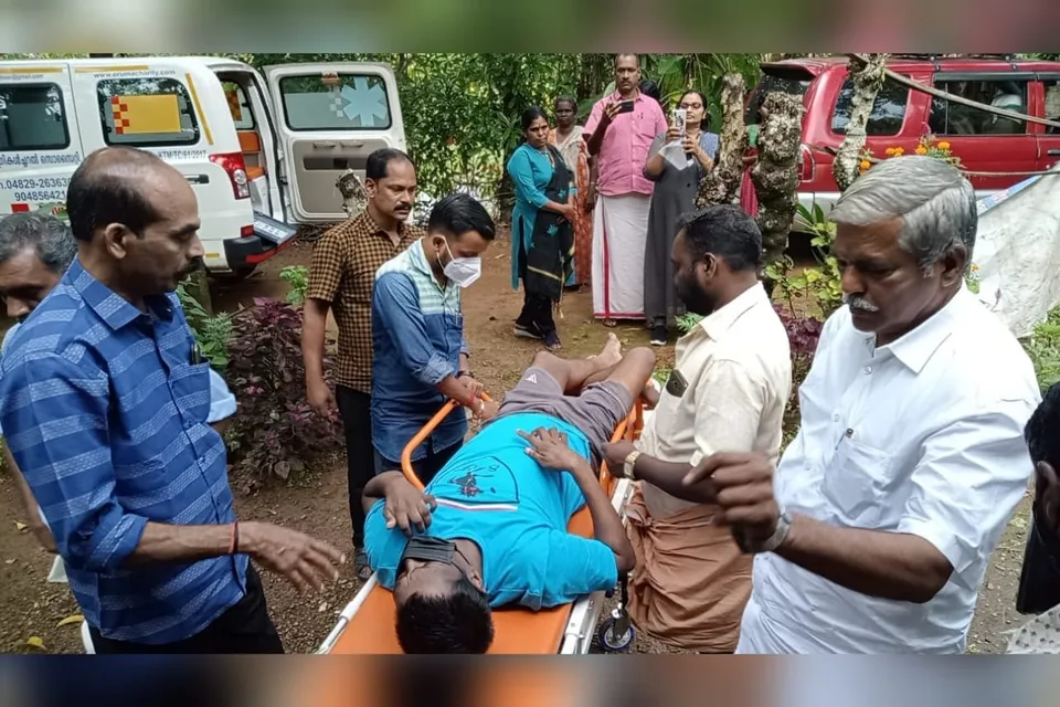 നട്ടെല്ലിന് ക്ഷതം സംഭവിച്ച് കിടപ്പിലായ യുവാവിന് സഹായവുമായി ഞീഴൂർ ഒരുമ ചാരിറ്റബിൾ സൊസൈറ്റി