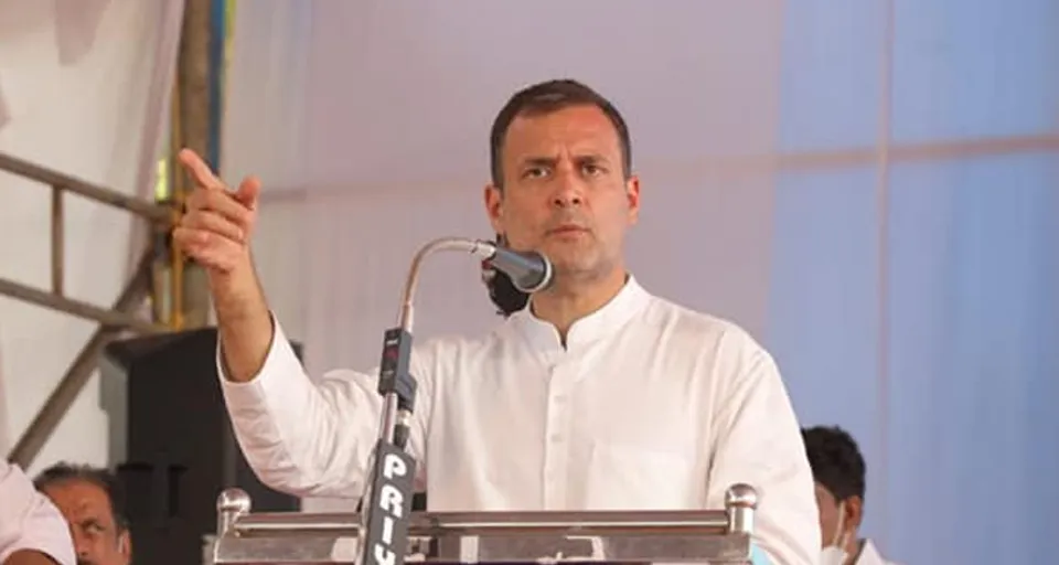 പഴയ എഐഡിഎംകെ ഇപ്പോള്‍ ഇല്ല. ഇപ്പോഴുള്ളത് മാസ്‌ക് ധരിച്ചെത്തിയ ആര്‍എസ്എസോ ബിജെപിയോ ആണ്; രാഹുല്‍ ഗാന്ധി