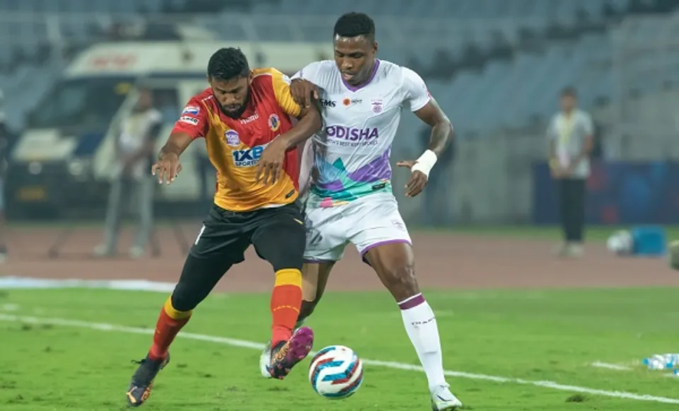 തുടകത്തിലെ പതര്‍ച്ചയ്ക്ക് ശേഷം ശക്തമായി തിരിച്ചെത്തി ഒഡീഷ; ഈസ്റ്റ് ബംഗാളിനെ തകര്‍ത്തു