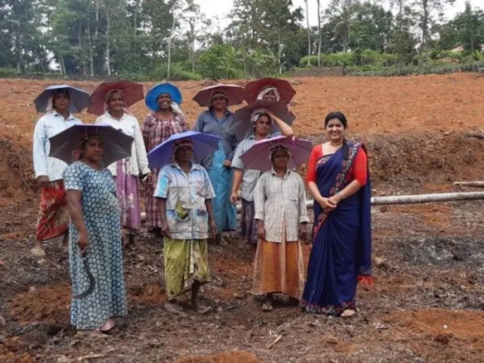 വളയിട്ട കൈകളാൽ രണ്ട് ഏക്കർ തരിശ് ഭൂമിയിൽ ഇനി വിളവ്