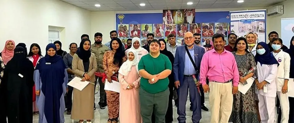 ദാർ അൽ ഷിഫ മെഡിക്കൽ സെന്റർ, ഹിദ്ദ് റീഹാബിലിറ്റേഷൻ സെന്റർ എന്നിവയുമായി സഹകരിച്ച് ലൈറ്റ്സ് ഓഫ് കൈന്‍ഡ്‌നെസ്‌ സൗജന്യ മെഡിക്കൽ ചെക്കപ്പ് സംഘടിപ്പിച്ചു