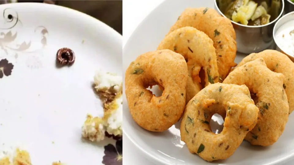 ഉഴുന്നുവടയിൽ തേരട്ട: കാഞ്ഞങ്ങാട് ജില്ലാ ആശുപത്രിയ്‌ക്കകത്തെ ലഘുഭക്ഷണശാല പൂട്ടി