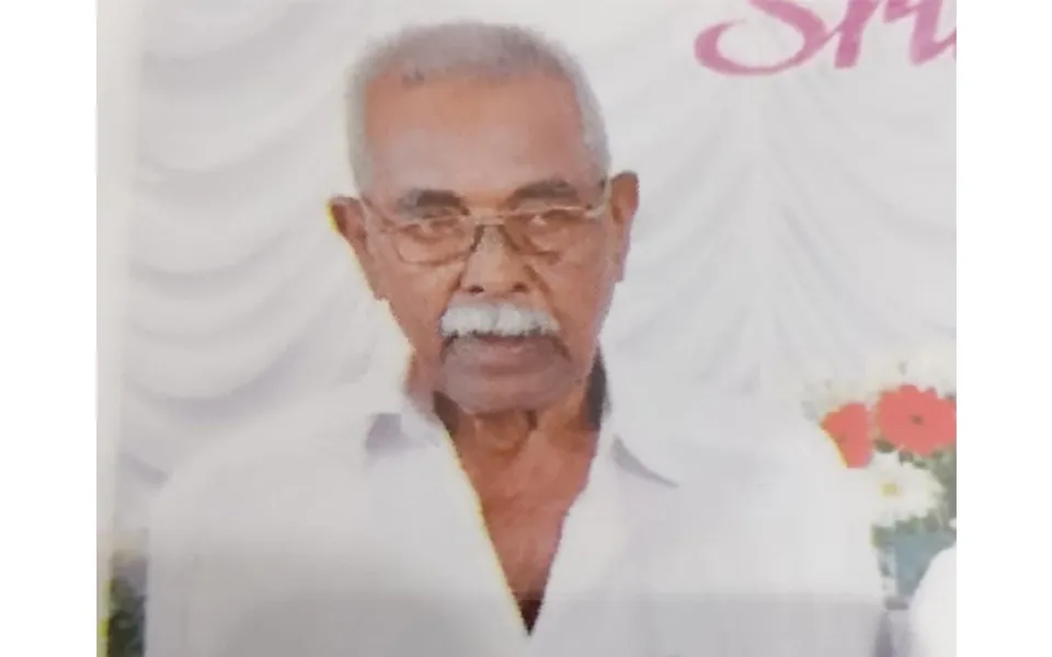 മലമ്പുഴയിലെ ആദ്യകാല കമ്മ്യൂണിസ്റ്റുകാരന്‍ കാഞ്ഞിരക്കടവ് തെക്കിനിപ്പുര വീട്ടിൽ രാഘവൻ നിര്യാതനായി