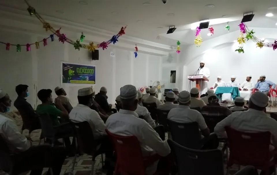 ഐസിഎഫ് ദമാം- ഹജ്ജാജിമാർക്ക് സ്വീകരണം നൽകി.