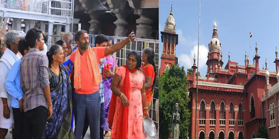 ക്ഷേത്രങ്ങൾ മഹത്തായ സ്ഥാപനങ്ങളാണ്, അവ പരമ്പരാഗതമായി എല്ലാവരുടെയും ജീവിതത്തിന്റെ കേന്ദ്രമാണ്. ഇത് ഒരു ആരാധനാലയം മാത്രമല്ല, ജനങ്ങളുടെ സാമൂഹിക സാംസ്കാരിക സാമ്പത്തിക ജീവിതത്തിന്റെ അവിഭാജ്യ ഘടകമാണ്, തമിഴ്നാട്ടിലെ ക്ഷേത്രങ്ങളിൽ മൊബൈൽ ഫോണ്‍ ഉപയോഗം ഹൈക്കോടതി നിരോധിച്ചു