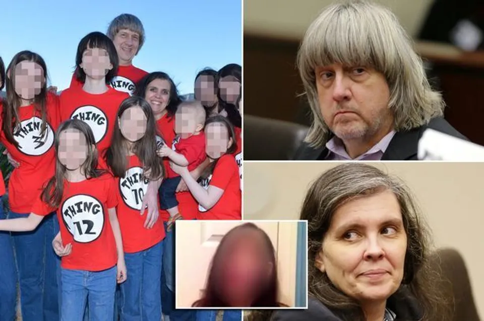 കലിഫോര്‍ണിയയില്‍ മക്കളെ ചങ്ങലക്കിട്ടു വളര്‍ത്തി: ക്ഷമചോദിച്ച് മാതാപിതാക്കള്‍, ജീവപര്യന്തം ശിക്ഷ