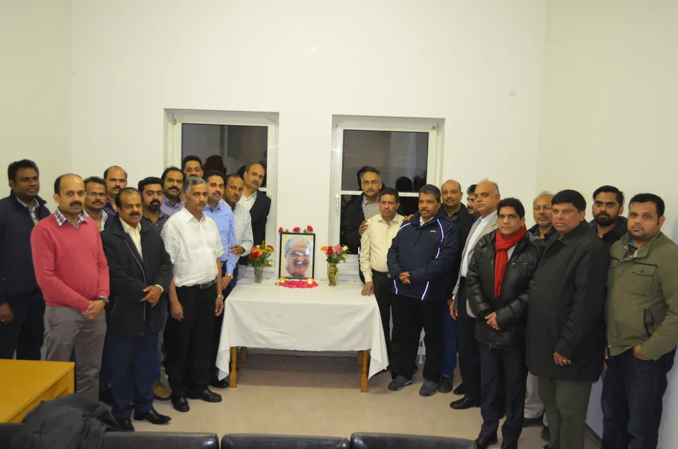 മാണിസാറിന്‍റെ ഓര്‍മ്മയില്‍  വിതുമ്പി ,  ഓസ്ട്രിയയിലെ  മലയാളികൾ