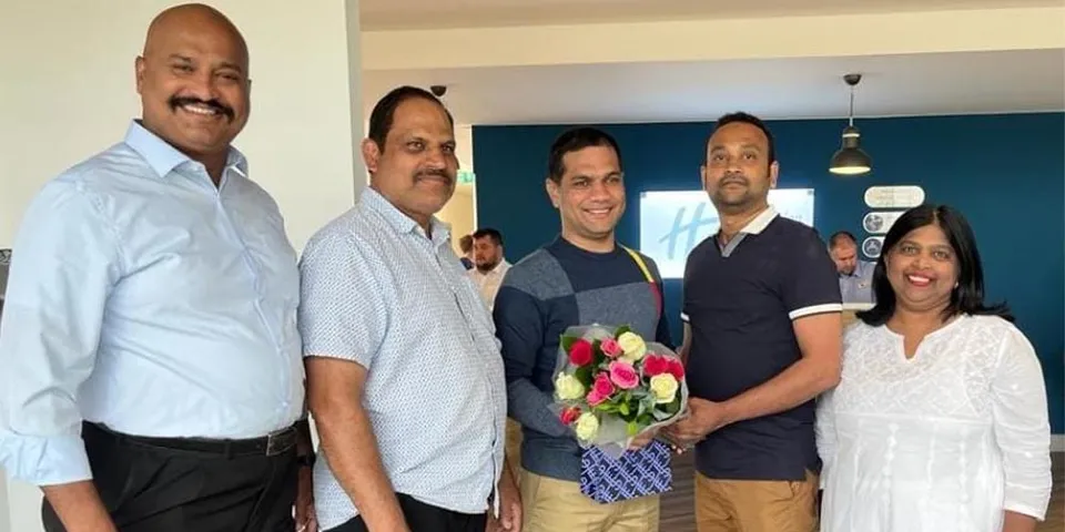 ഹ്രസ്വ സന്ദര്‍ശനത്തിന് യുകെയില്‍ എത്തിയ ഹൈബി ഈഡൻ എംപിക്ക്‌ നോർത്താംറ്റണിലും മഞ്ചസ്റ്ററിലും ഐഒസി (യുകെ) യുടെ നേതൃത്വത്തിൽ സ്വീകരണം നൽകി