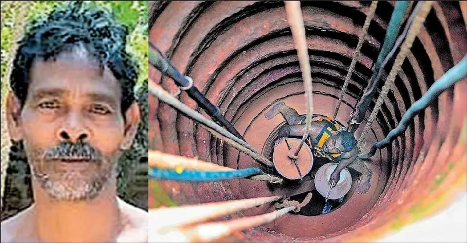 വിഴിഞ്ഞത്ത് മണ്ണ് നീക്കം ചെയ്യുന്നതിനിടെ മണ്ണിടിഞ്ഞുവീണ് കിണറ്റിൽ അകപ്പെട്ട മഹാരാജന്റെ മൃതദേഹം പുറത്തെടുത്തു