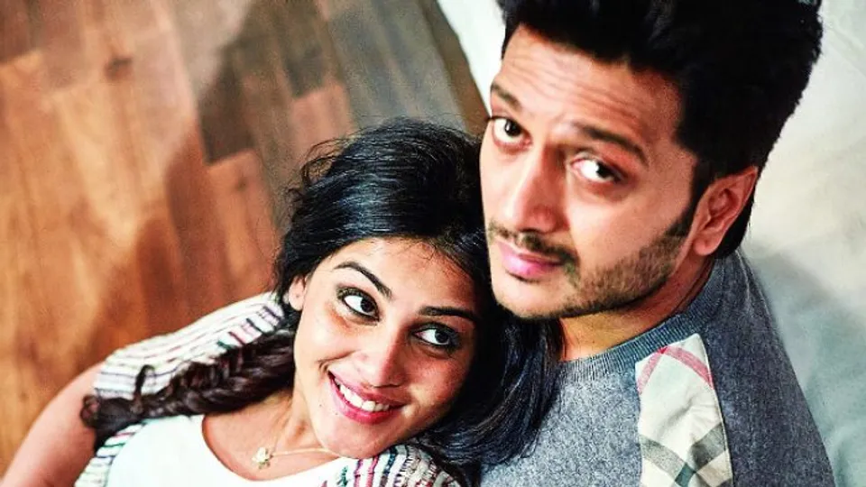 വ്യത്യസ്ത ഹെയര്‍ സ്റ്റൈലുമായി റിതേഷ്, അമ്പരപ്പിച്ചുവെന്ന് ജനീലിയ. ഫോട്ടോ പങ്കുവച്ച് താരം
