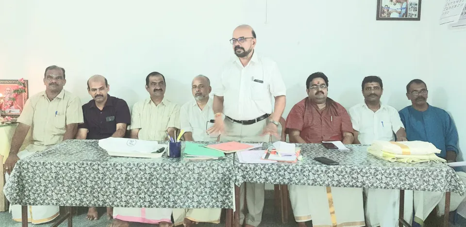 കല്ലേക്കാട് എൻഎസ്എസ് കരയോഗം വാർഷിക പൊതുയോഗം നടത്തി